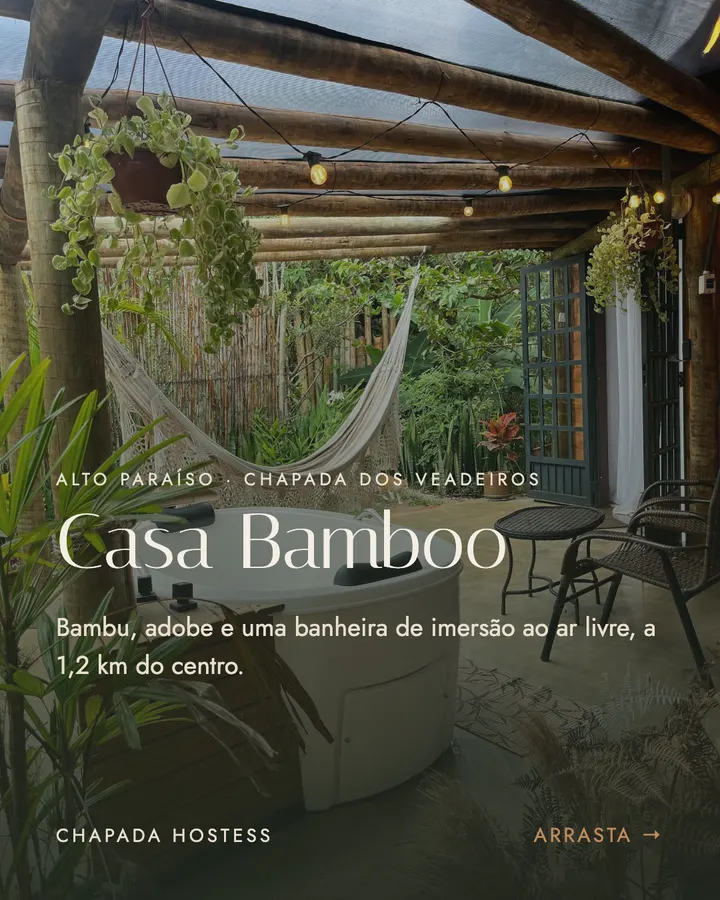 Capa do carrossel da Casa Bamboo
